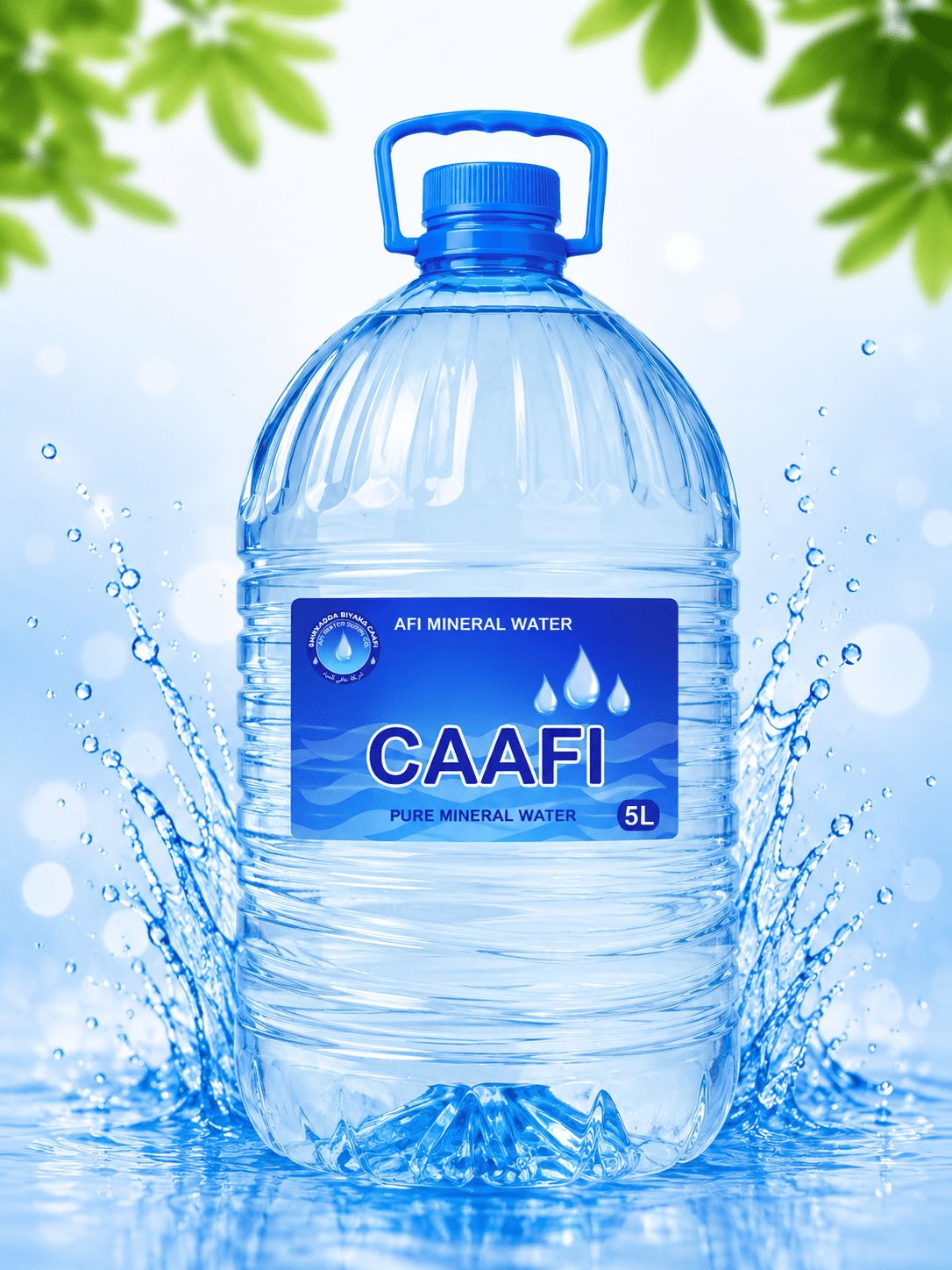 AFI Pure Mineral Water 5 Liter Bottle